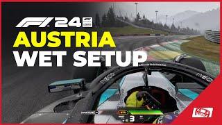 F1 24 Austria WET Car Setup ️