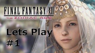 Lets Play Final Fantasy 12 The Zodiac Age PC #1 - Starting New Game - Live Stream