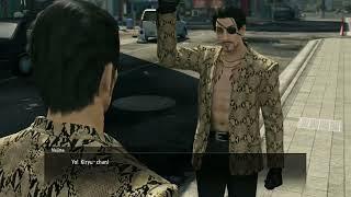 Kiryu steals Majima's style.