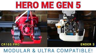 Hero Me Gen 5: The ultimate part cooling fan duct for Creality 3D printers?