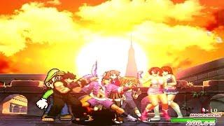 Team Tetsu vs Team A-Shi 4v4 Patch MUGEN 1.0 Battle!!!