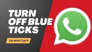 How to Turn off Blue Ticks in WhatsApp on Android 2022