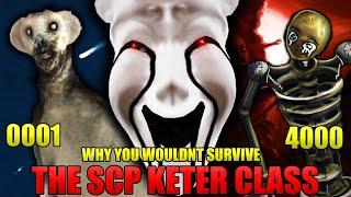 Why You Wouldn't Survive SCP's Keter Class MEGA COMPILATION (001-4000)