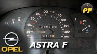 OPEL ASTRA F - ACCELERATION 0-100 Km/h (sedan 1.4i 8v 60HP) 0-60mph