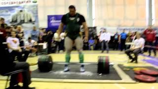 Koklyaev Mikhail deadlift 417.5 kg RAW