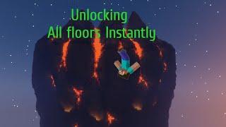 How to Unlock all floors of the Deep Caverns INSTANTLY