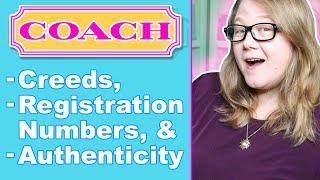 Evolution of the COACH Creeds & Registration Numbers || Coach Series Ep. 2 || Autumn Beckman