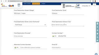 How to fill the Air Suvidha Form - Pickyourtrail