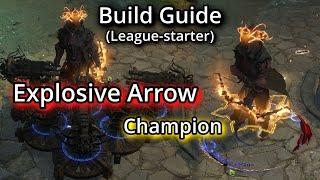 Explosive Arrow Build Guide (PoE 3.23) The best league starter for over a year