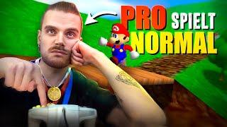 PRO spielt Super Mario 64 "NORMAL" durch... (heftige Challenge )