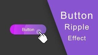 Button Ripple Effect with CSS and Javascript Tutorial