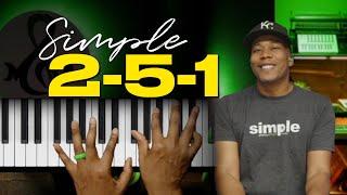 Simple 251 Chord Progressions for Jazz & Gospel Piano