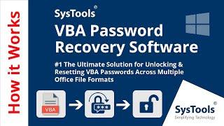 VBA Password Recovery Software by SysTools | VBA Password Remover Tool | Remove VBA Password Easily