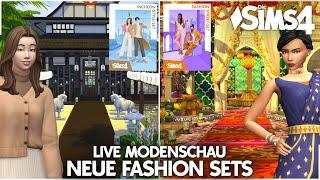 Neue Fashion Sets!   Live Modenschau zum Release! Die Sims 4 Incheon-Style & Fashion-Street-Set 