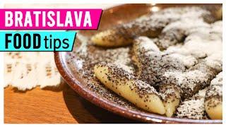 Bratislava Food Guide & Travel Tips / What to eat in Bratislava Slovakia  Slovak Food Vlog