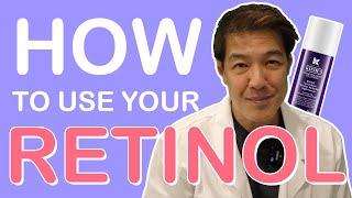 Tips for Using Retinol | Dr Davin Lim