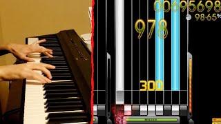 I play osu! mania using a piano | Reol - No Title