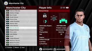 [Download] Manchester City Update Facepack || PES 2021 & Smoke Patch Football Life 2024