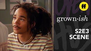 grown-ish Season 2, Episode 3 | Luca Helps Zoey Through a Panic Attack | Freeform