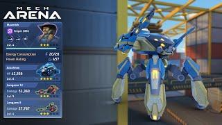 Mech Arena: Arachnos - Longarm 12 & 8 Gameplay