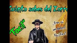 "¿Eres el mayor fan de El Zorro? Responde correctamente estas 10 preguntas y demuéstralo".