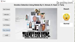 Facial Emotion Detection Using Matlab