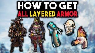 How To Get All Layered Armor Sets - Monster Hunter World Layered Armor Complete Guide