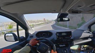 2024 PEUGEOT RIFTER 1.5 Blue Hdi - POV Test Drive I 4K