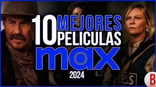 TOP 10 Mejores PELÍCULAS en MAX 2024 (HBO)