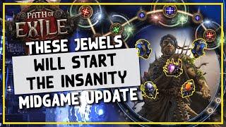 PoE 2 | THESE JEWELS WILL START THE INSANITY - Pillar Stat Stacking Gemling Midgame Update