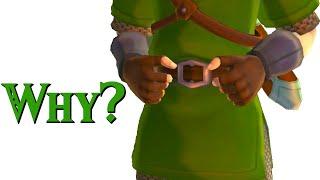 Why Does Link Wear Green?