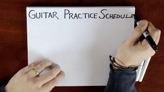 How to Plan a Guitar Practice Routine