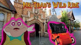 History of Mr. Toad's Wild Ride - Disneyland