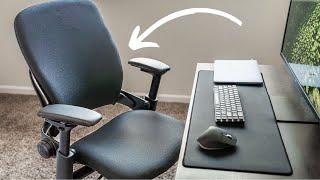 The Steelcase Leap V2 Setup for Ergonomics and Review