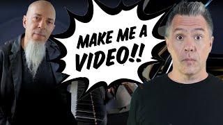 No Budget Vs Master Musician / AI Video Wizardry featuring Jordan Rudess!