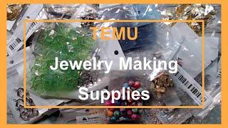 TEMU Haul, Jewelry Making Supplies, #temuhaul #diycrafts #craftingsupplies #jewelrymaking