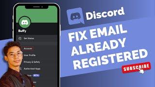 How to Fix Email is Already Registered Discord !