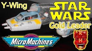 Star Wars Micro Machines (Action Fleet) Gold Leader: Y-Wing Review