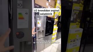 LG brendidan orginal muzlatgich obzori #obzor #shorts #rek #top #insta #instagram #reels #tech #vlog