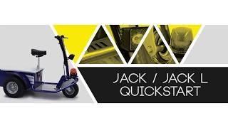 Zallys JACK vezetőüléses elektromos jármű és vontató