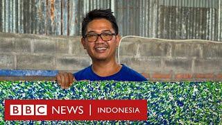 Dari bartender jadi pemulung: Pemuda Bali ekspor 'sampah plastik' hingga Spanyol-BBC News Indonesia