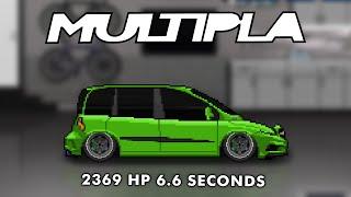 PIXEL CAR RACER - FIAT MULTIPLA BUILD AND GAMEPLAY | PCR LOVEGHVST MOD