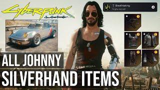 All Johnny Silverhand Items Locations (Breathtaking Trophy) - Cyberpunk 2077