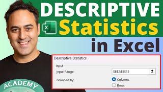 How to Use Descriptive Statistics With Microsoft Excel - A Comprehensive Guide