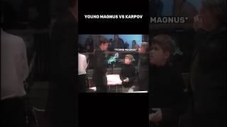 Young Magnus Vs KARPOV | Best Vs Best | #chess #magnuscarlsen