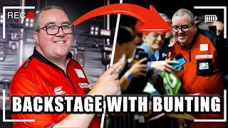 Stephen Bunting Goes Backstage At A Darts Tournament!