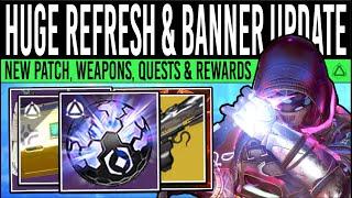 Destiny 2: NEW RESET QUESTS & DOUBLED EVENT! New WEAPONS, Content Update, Nightfall, More (2nd July)