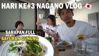 DAY#3 NAGANO HAKUBA ! SEHARIAN MAKAN SAYURAN GUNUNG ! LEZAATTT !!