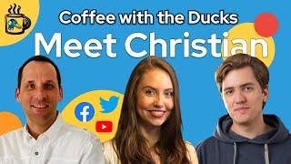 Coffee with the Ducks: Meet Christian Karasiewicz and learn how to manage content! #episode3