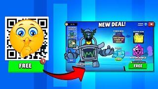 FREE SKIN AND GİFTS QR CODE!  MEGA BOX & POWER MEAL OPEN  BRAWL STARS NEW UPDATE!